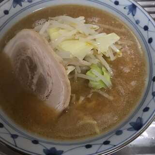 鯖の味噌煮の残り汁で作った味噌ラーメン